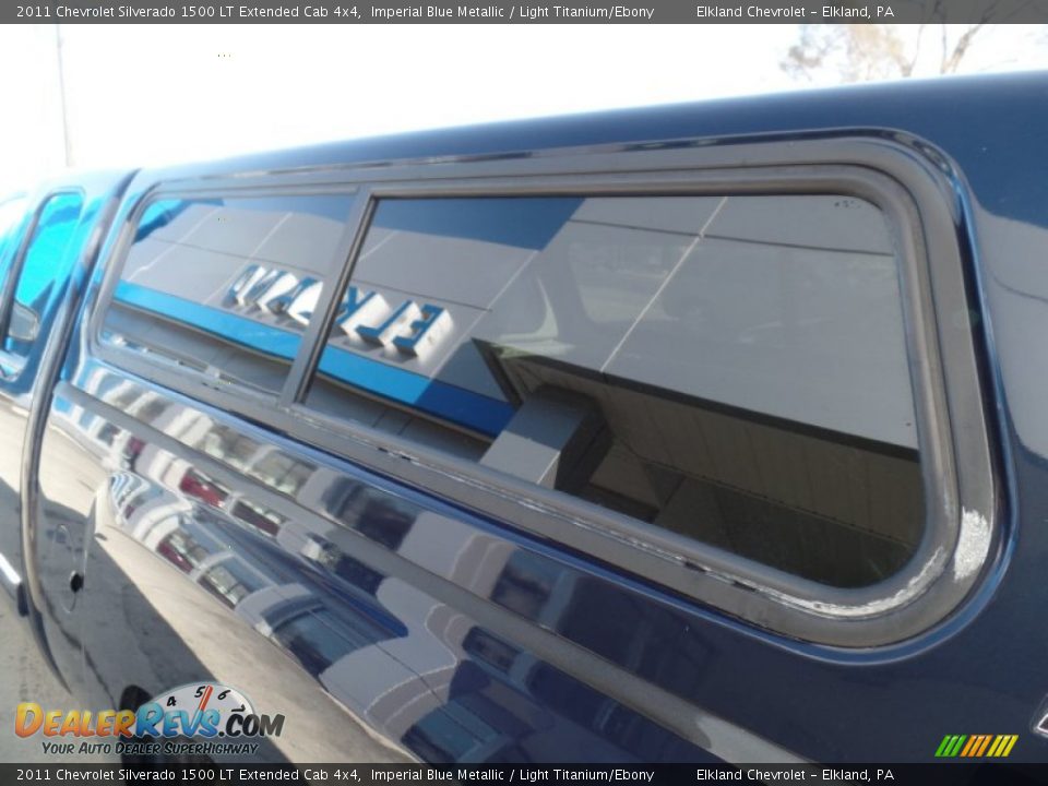 2011 Chevrolet Silverado 1500 LT Extended Cab 4x4 Imperial Blue Metallic / Light Titanium/Ebony Photo #11