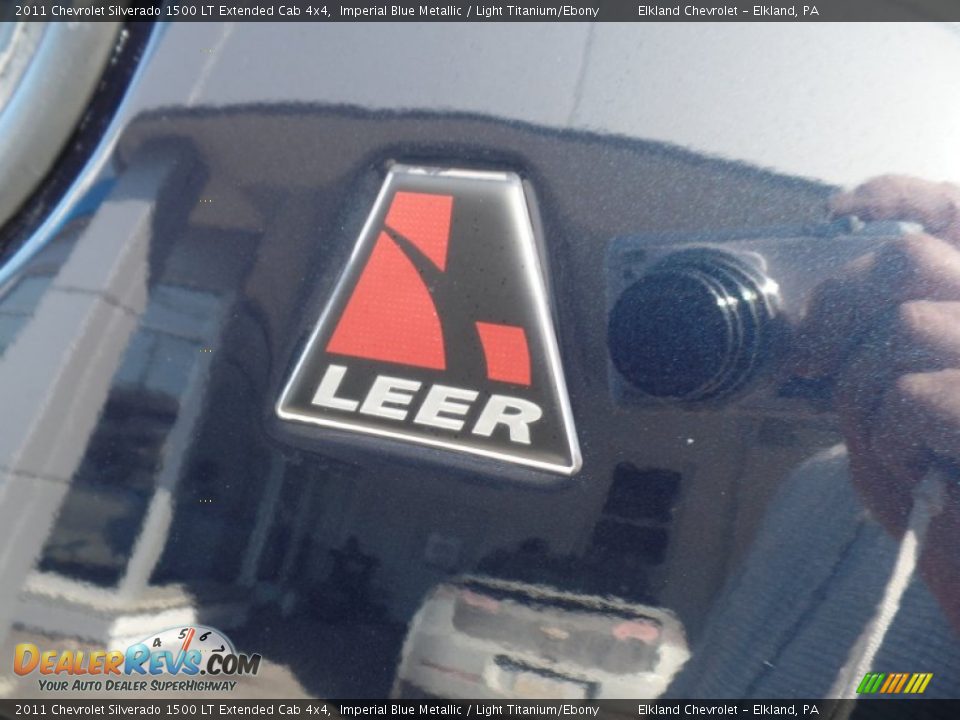 2011 Chevrolet Silverado 1500 LT Extended Cab 4x4 Imperial Blue Metallic / Light Titanium/Ebony Photo #12