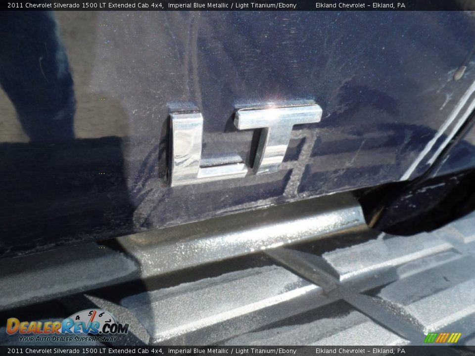 2011 Chevrolet Silverado 1500 LT Extended Cab 4x4 Imperial Blue Metallic / Light Titanium/Ebony Photo #15