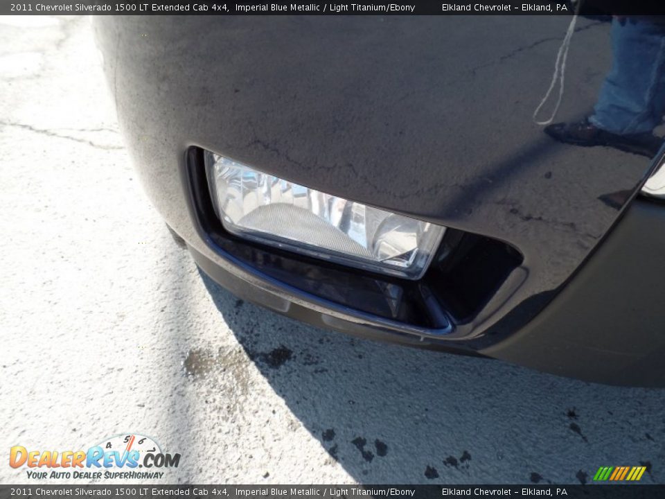 2011 Chevrolet Silverado 1500 LT Extended Cab 4x4 Imperial Blue Metallic / Light Titanium/Ebony Photo #18