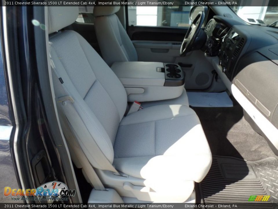 2011 Chevrolet Silverado 1500 LT Extended Cab 4x4 Imperial Blue Metallic / Light Titanium/Ebony Photo #20