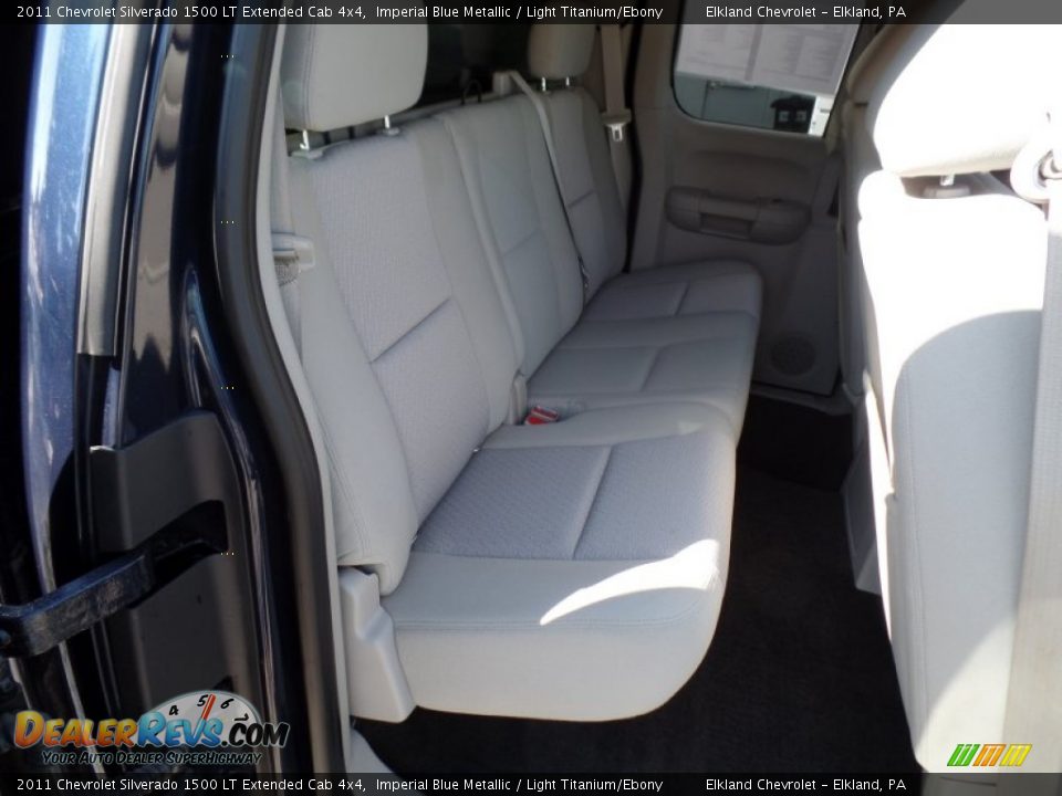 2011 Chevrolet Silverado 1500 LT Extended Cab 4x4 Imperial Blue Metallic / Light Titanium/Ebony Photo #24
