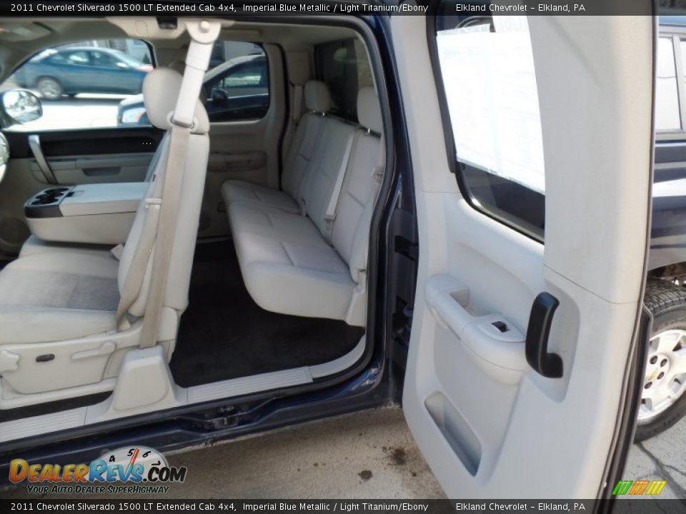 2011 Chevrolet Silverado 1500 LT Extended Cab 4x4 Imperial Blue Metallic / Light Titanium/Ebony Photo #26