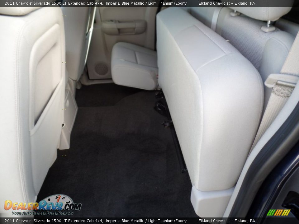 2011 Chevrolet Silverado 1500 LT Extended Cab 4x4 Imperial Blue Metallic / Light Titanium/Ebony Photo #27