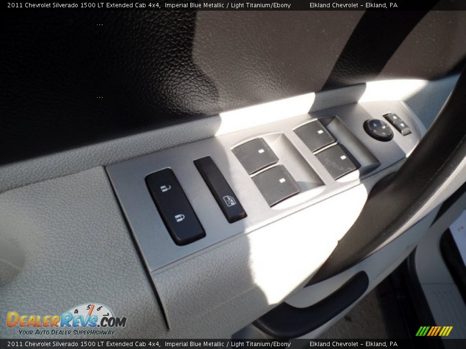2011 Chevrolet Silverado 1500 LT Extended Cab 4x4 Imperial Blue Metallic / Light Titanium/Ebony Photo #30