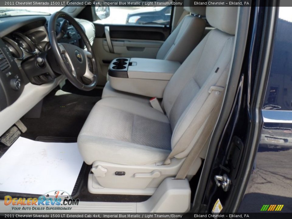 2011 Chevrolet Silverado 1500 LT Extended Cab 4x4 Imperial Blue Metallic / Light Titanium/Ebony Photo #31