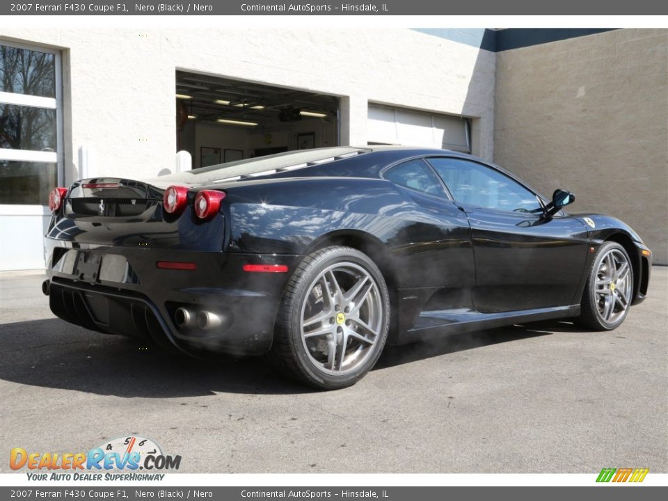 2007 Ferrari F430 Coupe F1 Nero (Black) / Nero Photo #3