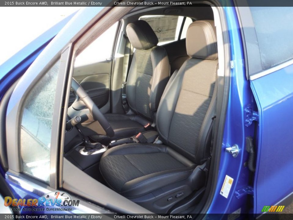Front Seat of 2015 Buick Encore AWD Photo #10