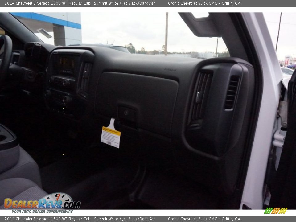 2014 Chevrolet Silverado 1500 WT Regular Cab Summit White / Jet Black/Dark Ash Photo #16
