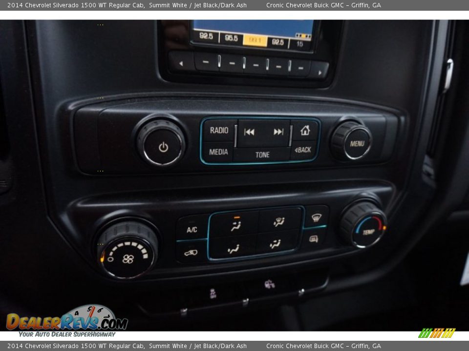 2014 Chevrolet Silverado 1500 WT Regular Cab Summit White / Jet Black/Dark Ash Photo #21