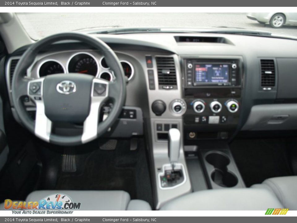 Dashboard of 2014 Toyota Sequoia Limited Photo #13