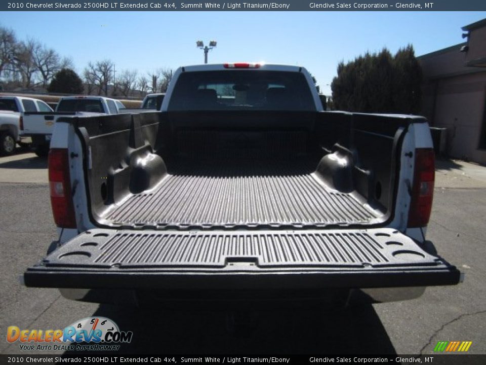 2010 Chevrolet Silverado 2500HD LT Extended Cab 4x4 Summit White / Light Titanium/Ebony Photo #6