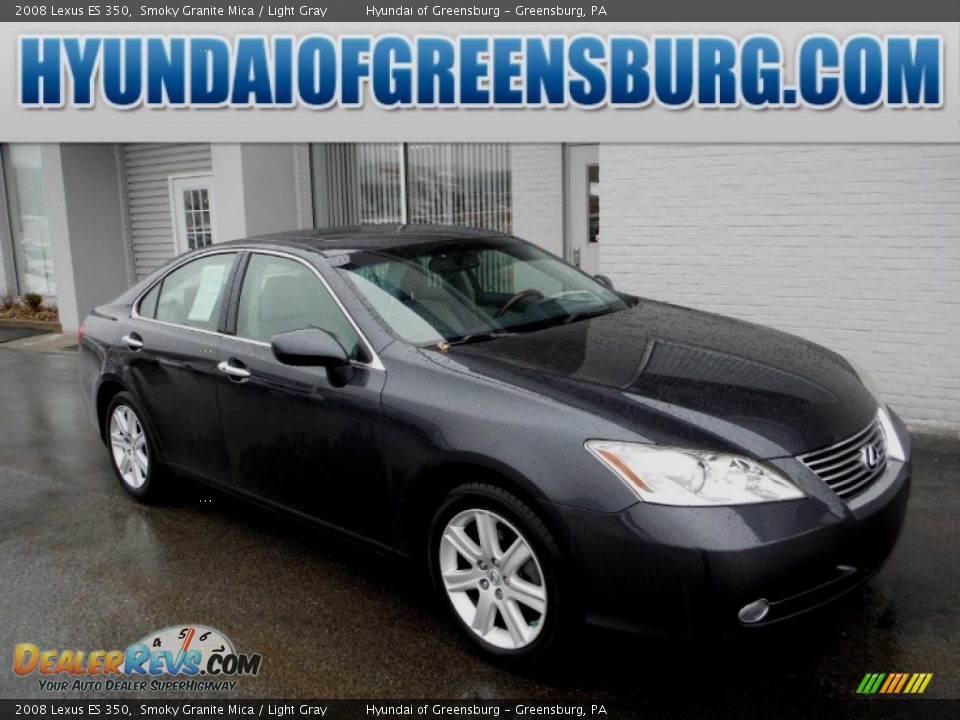 2008 Lexus ES 350 Smoky Granite Mica / Light Gray Photo #1