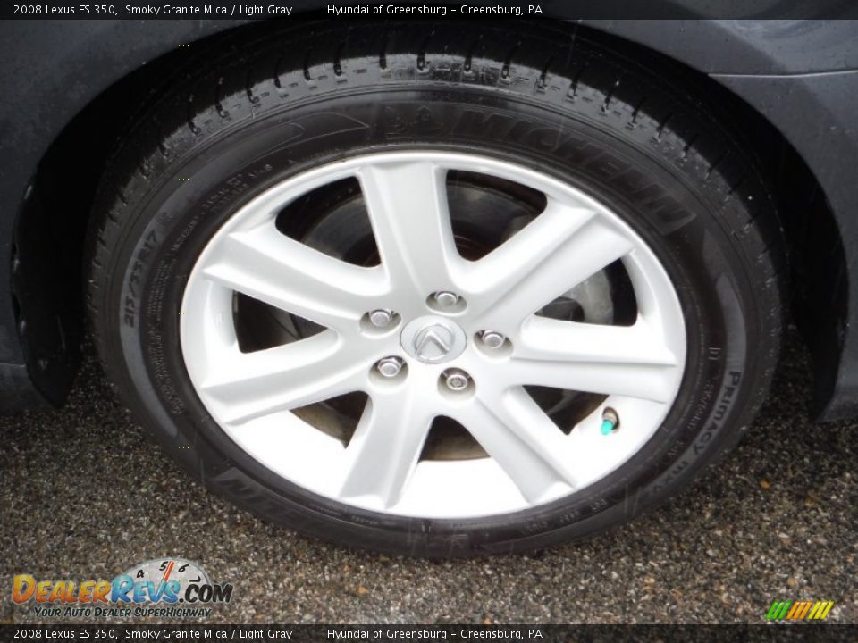 2008 Lexus ES 350 Smoky Granite Mica / Light Gray Photo #3
