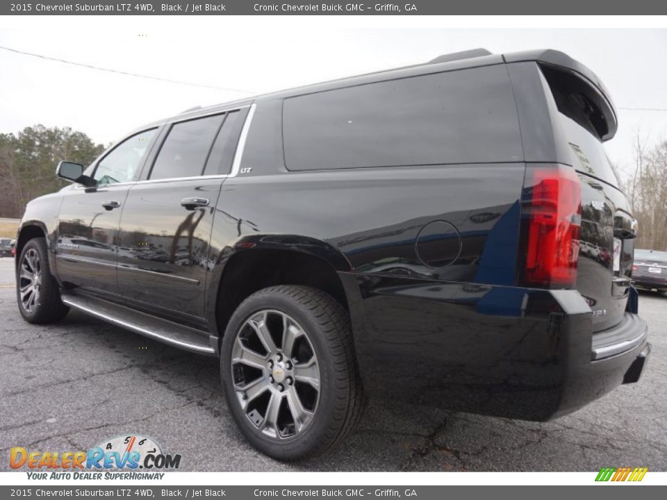 2015 Chevrolet Suburban LTZ 4WD Black / Jet Black Photo #5