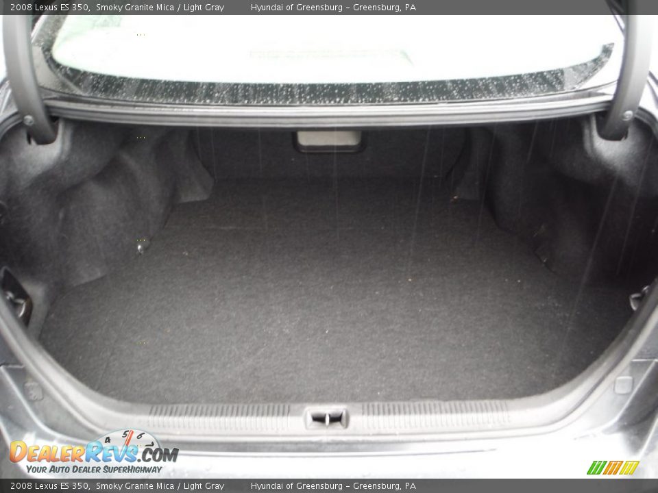 2008 Lexus ES 350 Smoky Granite Mica / Light Gray Photo #27