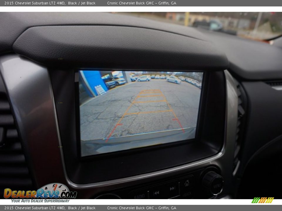 2015 Chevrolet Suburban LTZ 4WD Black / Jet Black Photo #14
