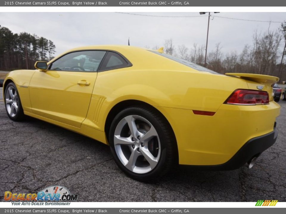 2015 Chevrolet Camaro SS/RS Coupe Bright Yellow / Black Photo #5
