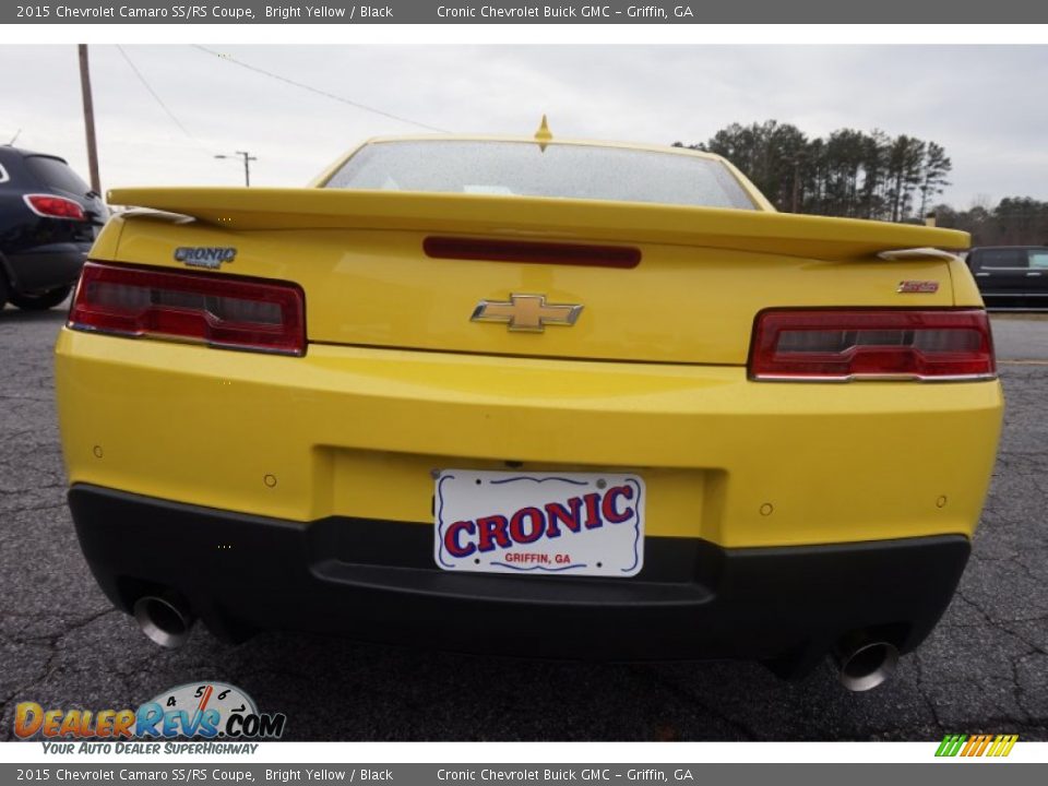 2015 Chevrolet Camaro SS/RS Coupe Bright Yellow / Black Photo #6