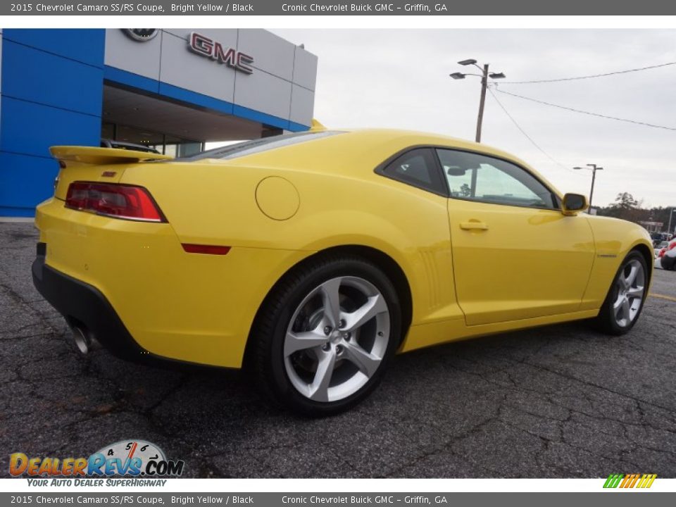 2015 Chevrolet Camaro SS/RS Coupe Bright Yellow / Black Photo #7