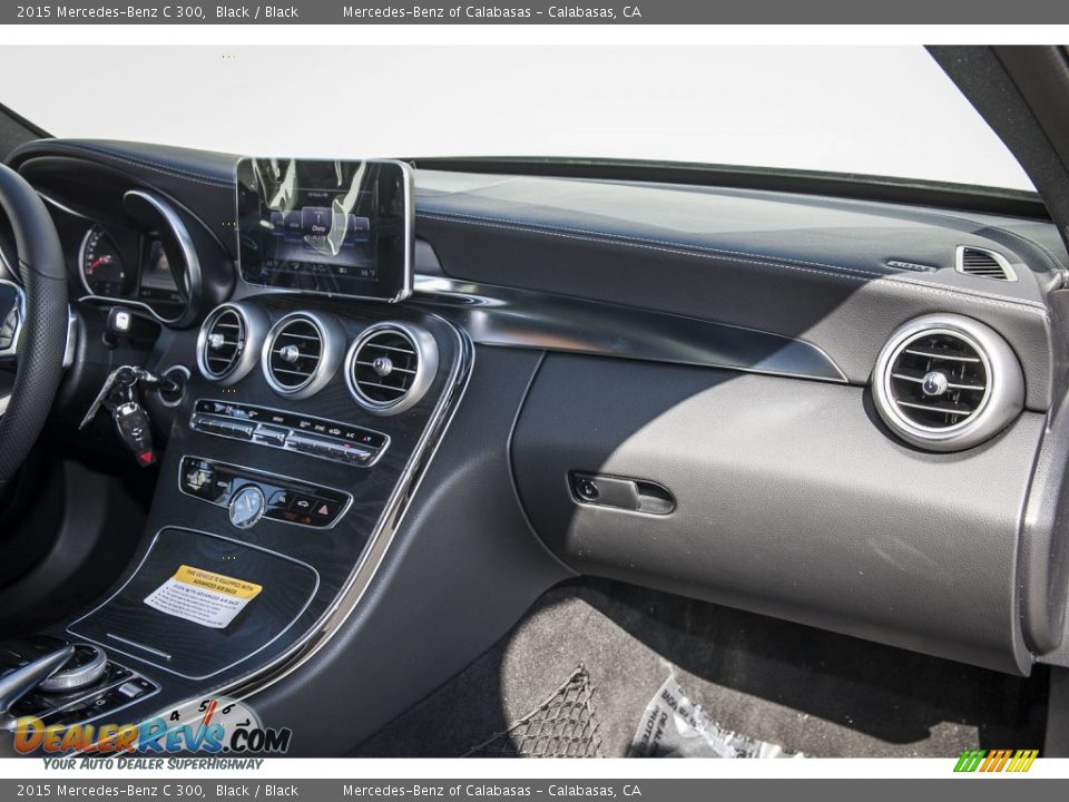 2015 Mercedes-Benz C 300 Black / Black Photo #8