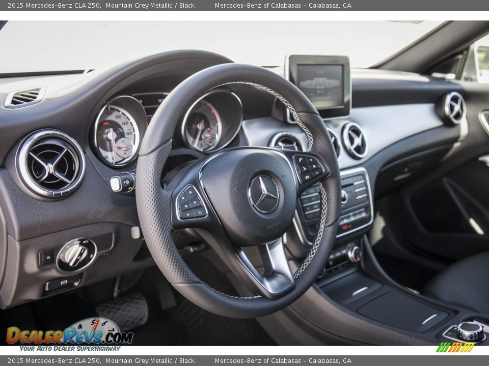 2015 Mercedes-Benz CLA 250 Mountain Grey Metallic / Black Photo #5