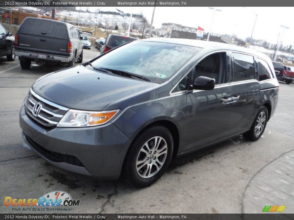2012 Honda Odyssey EX Polished Metal Metallic / Gray Photo #5