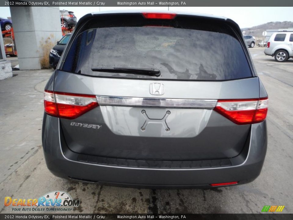 2012 Honda Odyssey EX Polished Metal Metallic / Gray Photo #8