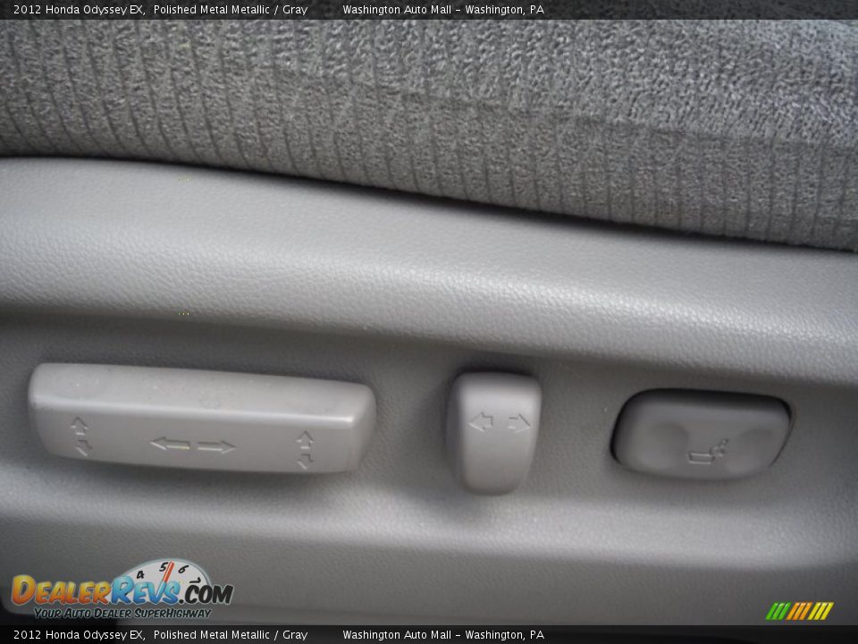 2012 Honda Odyssey EX Polished Metal Metallic / Gray Photo #13