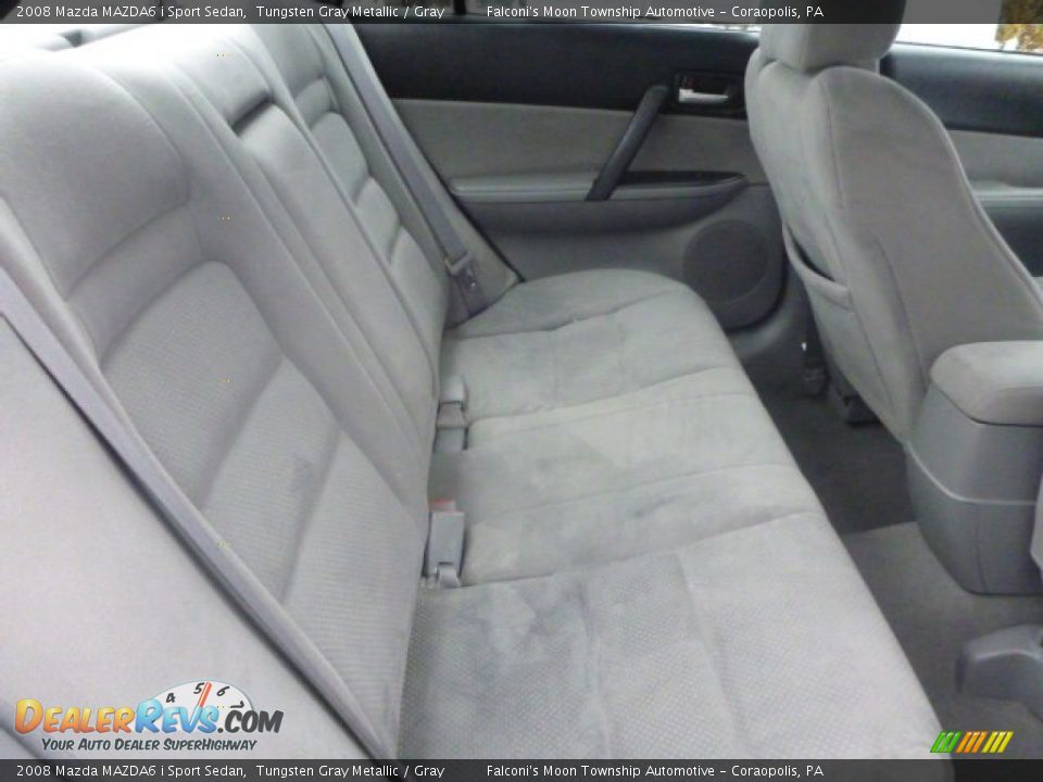 2008 Mazda MAZDA6 i Sport Sedan Tungsten Gray Metallic / Gray Photo #5