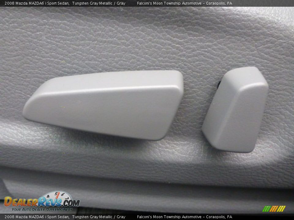 2008 Mazda MAZDA6 i Sport Sedan Tungsten Gray Metallic / Gray Photo #19
