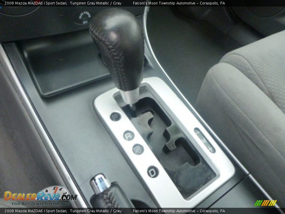 2008 Mazda MAZDA6 i Sport Sedan Tungsten Gray Metallic / Gray Photo #21