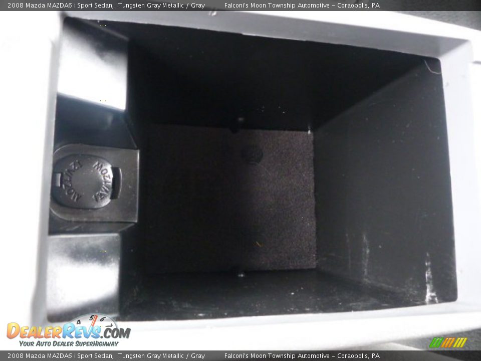 2008 Mazda MAZDA6 i Sport Sedan Tungsten Gray Metallic / Gray Photo #22