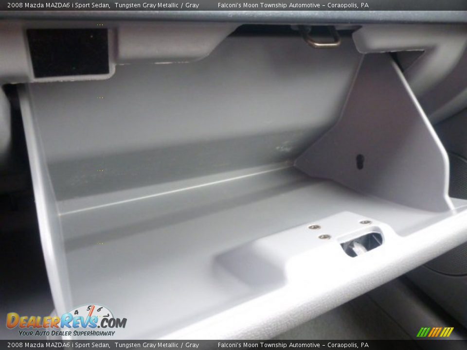 2008 Mazda MAZDA6 i Sport Sedan Tungsten Gray Metallic / Gray Photo #23