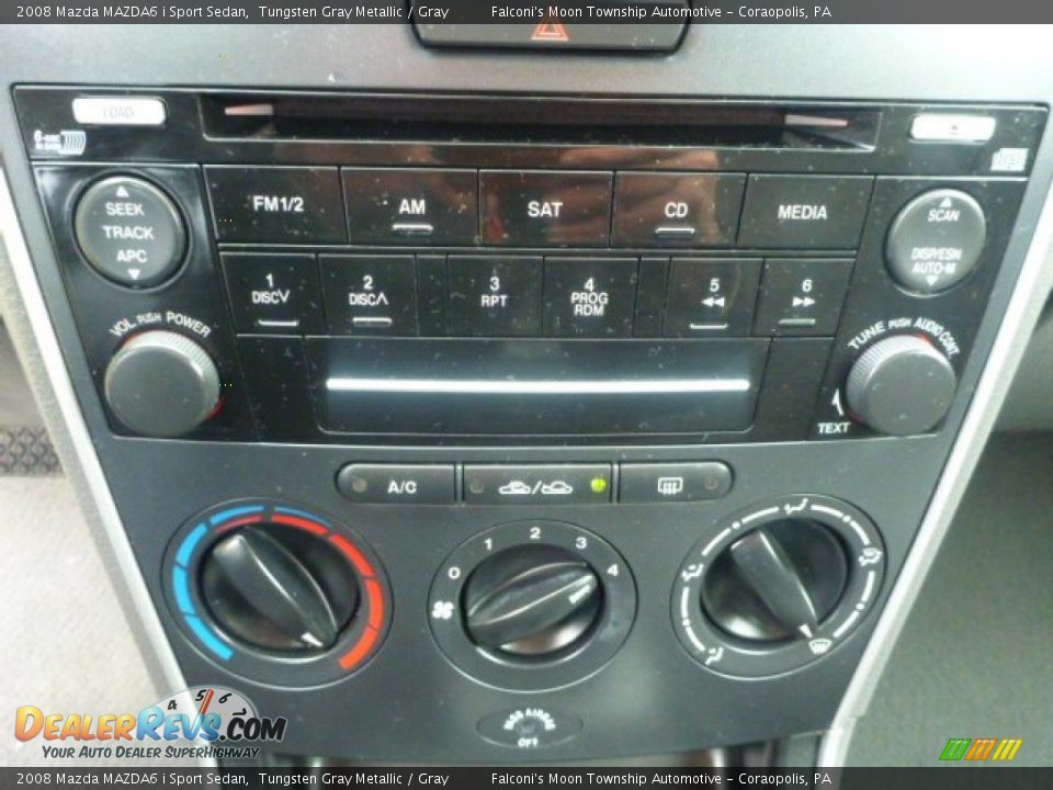 2008 Mazda MAZDA6 i Sport Sedan Tungsten Gray Metallic / Gray Photo #24