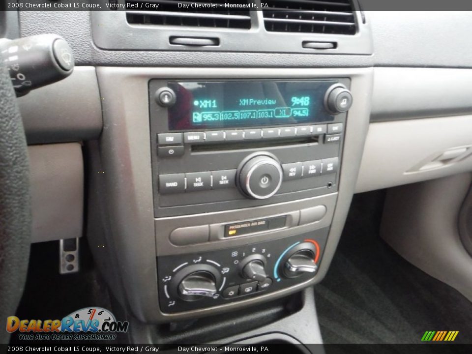 2008 Chevrolet Cobalt LS Coupe Victory Red / Gray Photo #24