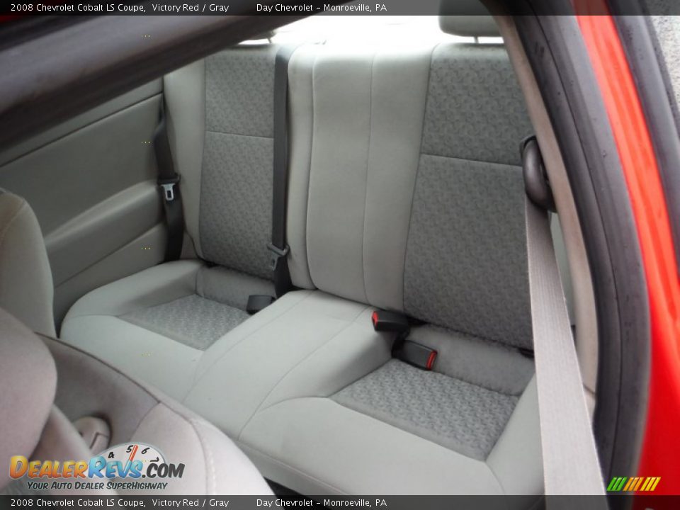 Rear Seat of 2008 Chevrolet Cobalt LS Coupe Photo #30