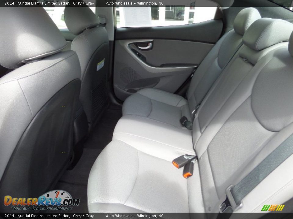2014 Hyundai Elantra Limited Sedan Gray / Gray Photo #12