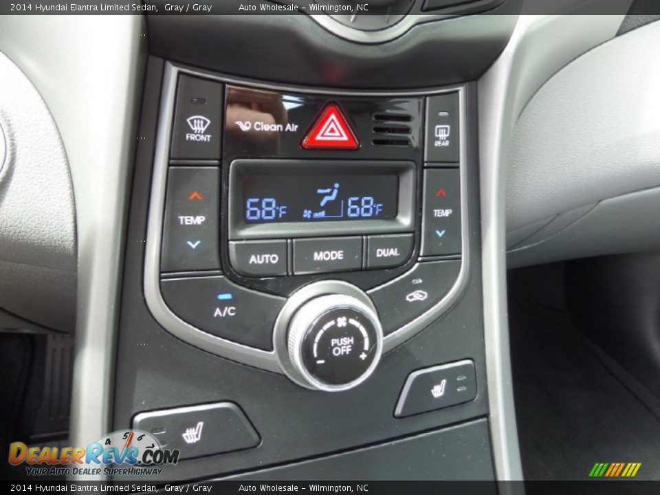 2014 Hyundai Elantra Limited Sedan Gray / Gray Photo #18