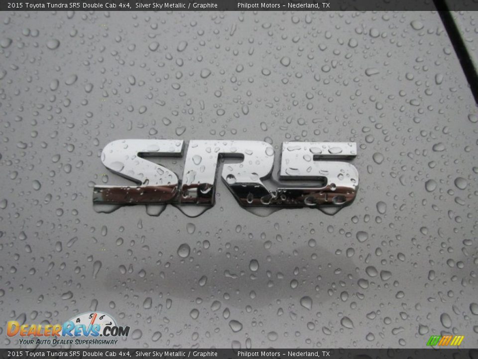 2015 Toyota Tundra SR5 Double Cab 4x4 Silver Sky Metallic / Graphite Photo #15