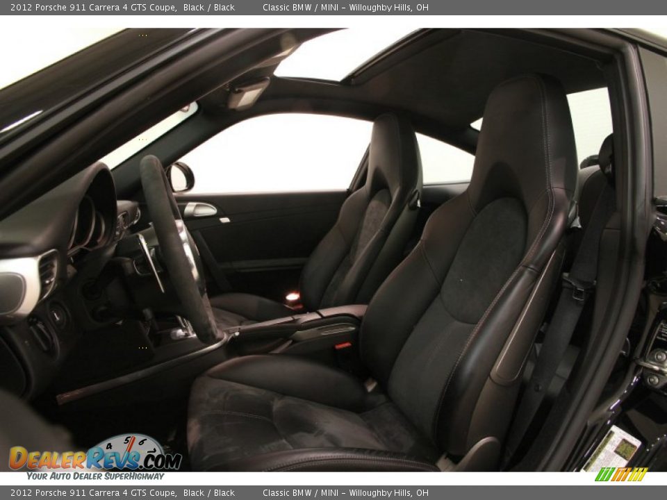 Front Seat of 2012 Porsche 911 Carrera 4 GTS Coupe Photo #7