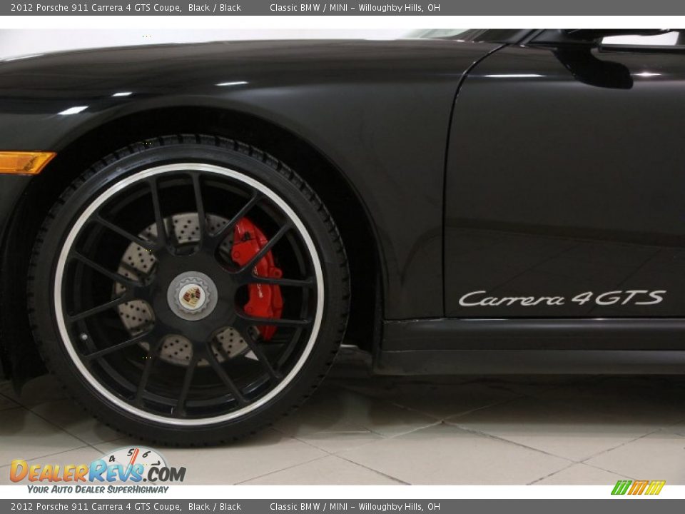 2012 Porsche 911 Carrera 4 GTS Coupe Black / Black Photo #33