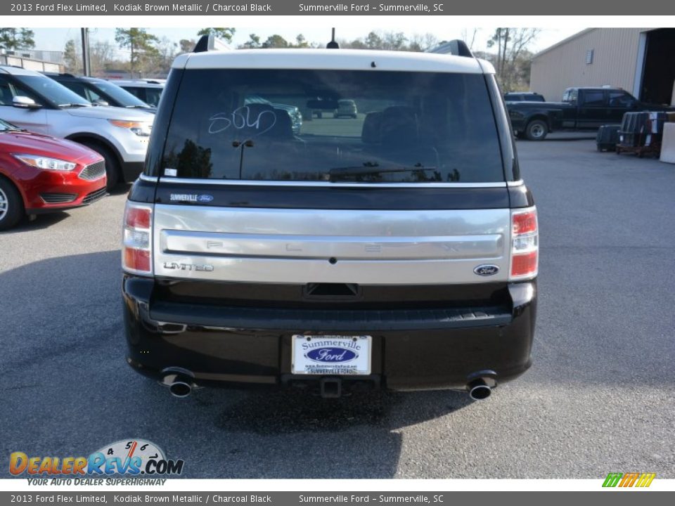 2013 Ford Flex Limited Kodiak Brown Metallic / Charcoal Black Photo #4