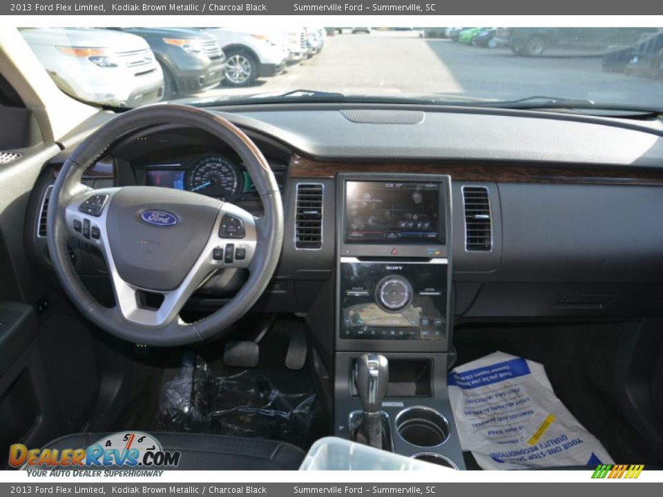 2013 Ford Flex Limited Kodiak Brown Metallic / Charcoal Black Photo #7