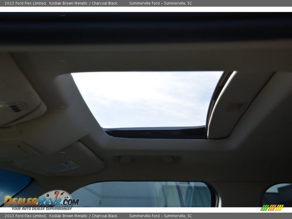 2013 Ford Flex Limited Kodiak Brown Metallic / Charcoal Black Photo #9