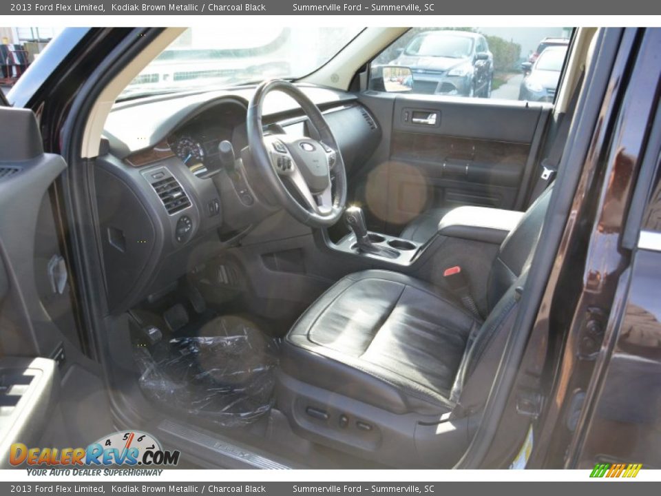 2013 Ford Flex Limited Kodiak Brown Metallic / Charcoal Black Photo #10