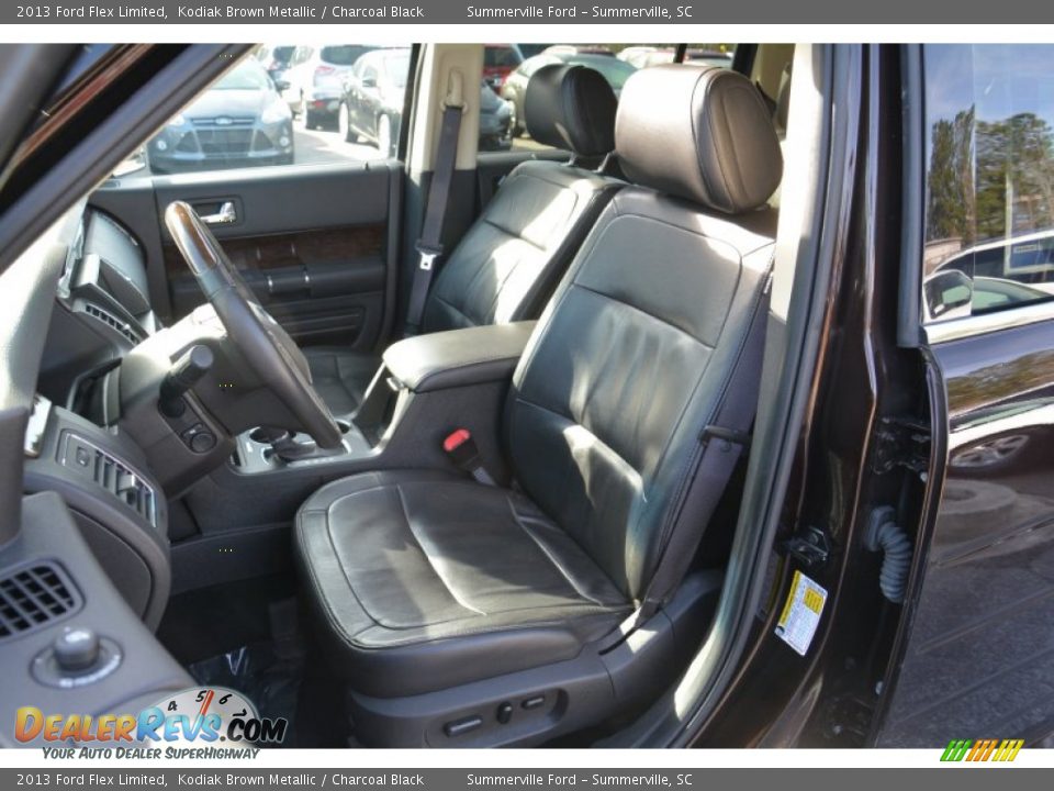 2013 Ford Flex Limited Kodiak Brown Metallic / Charcoal Black Photo #11