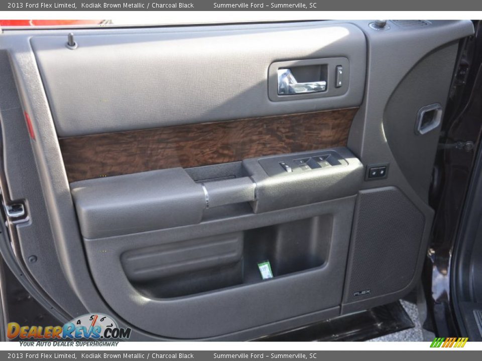 2013 Ford Flex Limited Kodiak Brown Metallic / Charcoal Black Photo #12