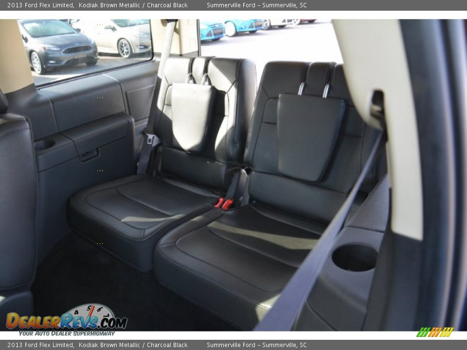 2013 Ford Flex Limited Kodiak Brown Metallic / Charcoal Black Photo #15