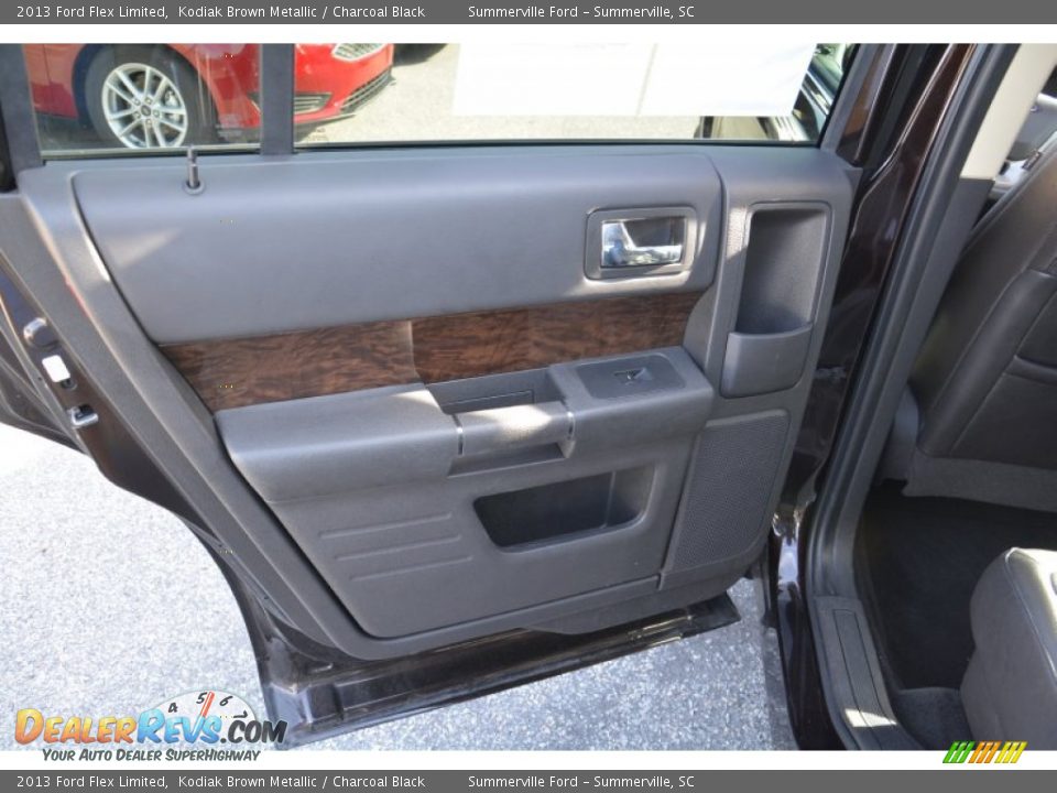 2013 Ford Flex Limited Kodiak Brown Metallic / Charcoal Black Photo #16